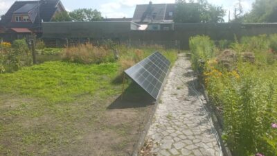 Aufgestellte Balkon-Solaranlage – Foto Nr. 3